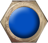Button 7mm - Blue